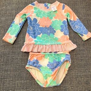 Ruffle Butts 2 piece swimsuit 12-18 Months